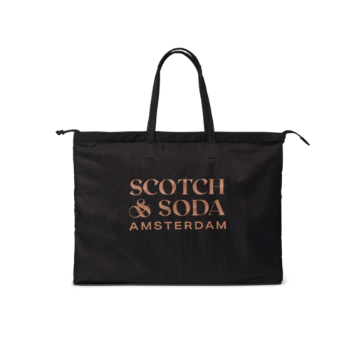 Scotch & Soda Unisex foldable tote bag k9NCvnqKLjHfxIysXqu9Fw==